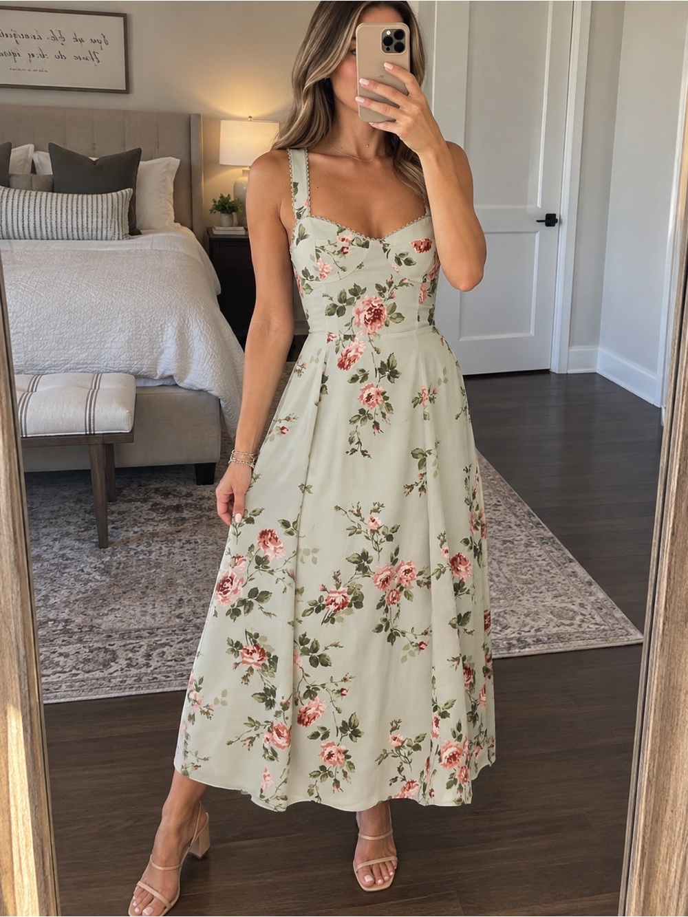 Reformation Lela Midi Dress Size 12